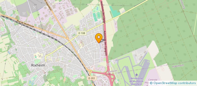 localisation de l'entreprise MONSIEUR GWENAEL HEMON  RIXHEIM
