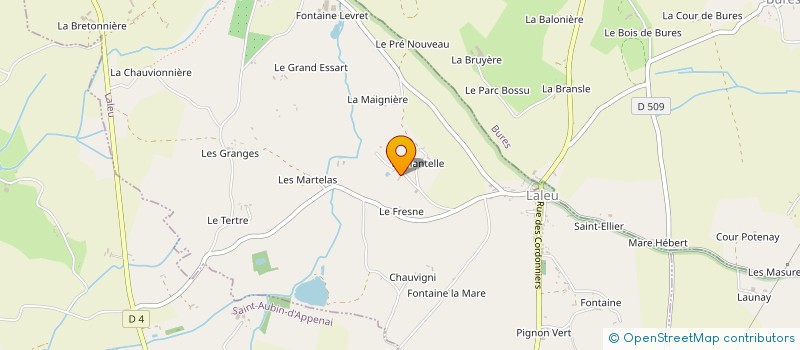 localisation de l'entreprise MONSIEUR GWENAEL HESLOIN à LALEU