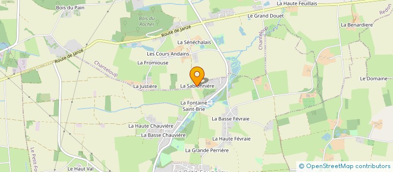 localisation de l'entreprise MONSIEUR GWENAEL HOLLEY  CHANTELOUP