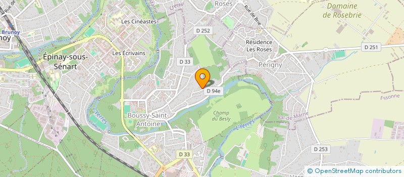 localisation de l'entreprise MONSIEUR GWENAEL JACQUES  BOUSSY-SAINT-ANTOINE