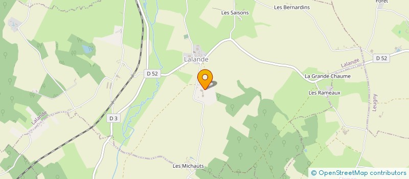 localisation de l'entreprise MONSIEUR GWENAEL LAZ à LALANDE