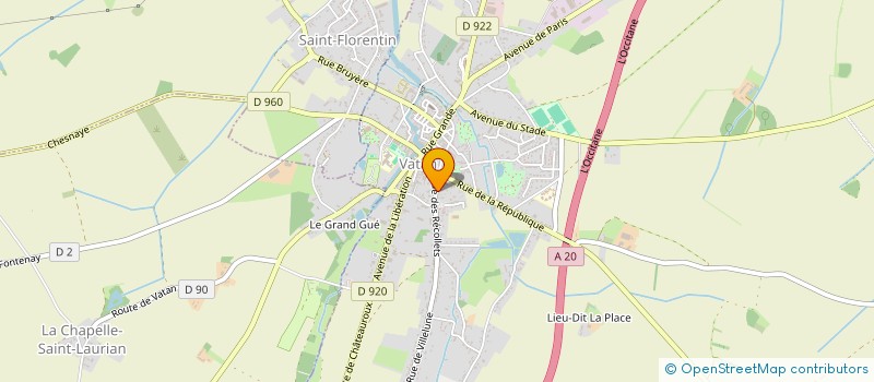 localisation de l'entreprise MONSIEUR GWENAEL LE DOUARIN à VATAN