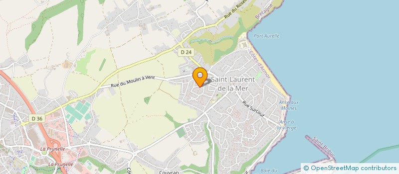 localisation de l'entreprise MONSIEUR GWENAEL LE DREF à PLERIN