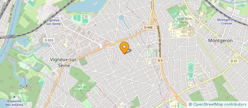 localisation de l'entreprise MONSIEUR GWENAEL LE ROUZIC à VIGNEUX-SUR-SEINE