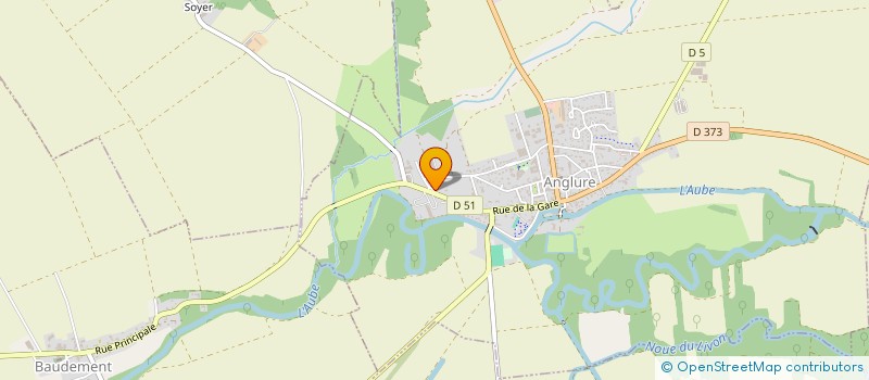 localisation de l'entreprise MONSIEUR GWENAEL LEA  ANGLURE