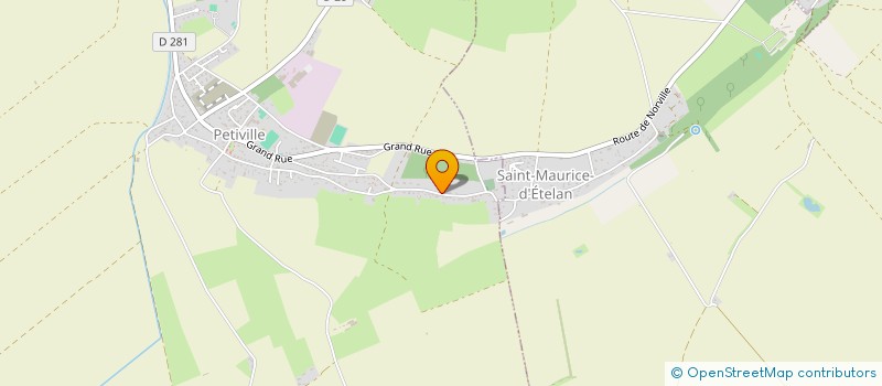 localisation de l'entreprise MONSIEUR GWENAEL LEFEBVRE  PETIVILLE