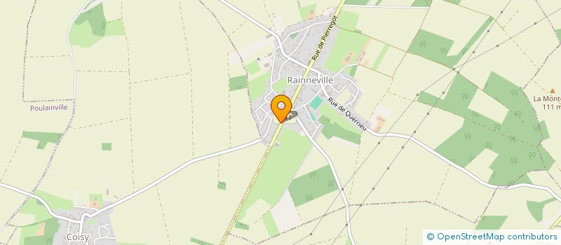 localisation de l'entreprise MONSIEUR GWENAEL LEMAY  RAINNEVILLE
