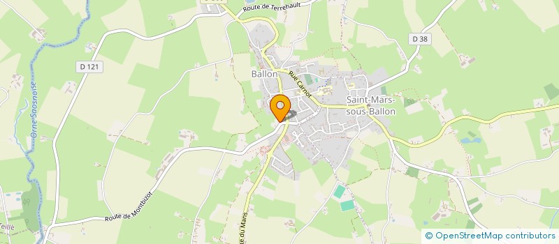 localisation de l'entreprise MONSIEUR GWENAEL LHUISSIER à MEZIERES SUR PONTHOUIN
