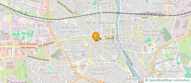 localisation de l'entreprise MONSIEUR GWENAEL LINDET à LAVAL