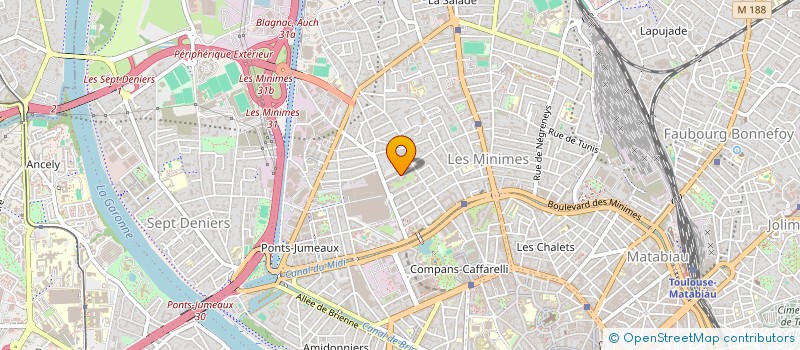 localisation de l'entreprise MONSIEUR GWENAEL LONGUET à TOULOUSE