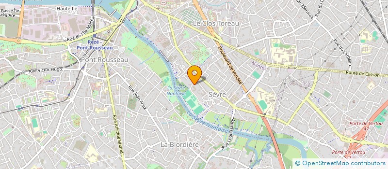 localisation de l'entreprise MONSIEUR GWENAEL LORET à NANTES