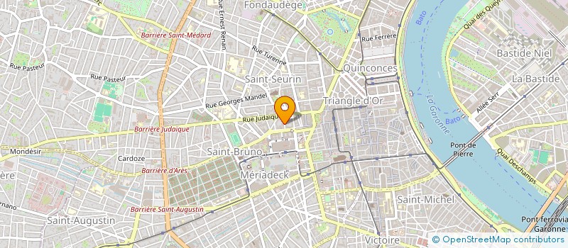 localisation de l'entreprise MONSIEUR GWENAEL MARSEILLE  BORDEAUX