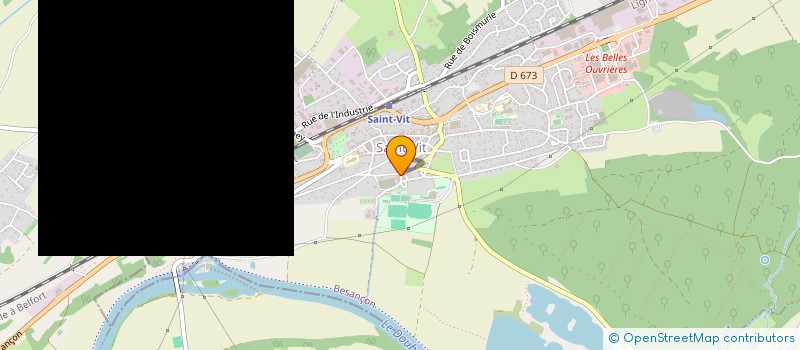 localisation de l'entreprise MONSIEUR GWENAEL MARTIN  SAINT-VIT