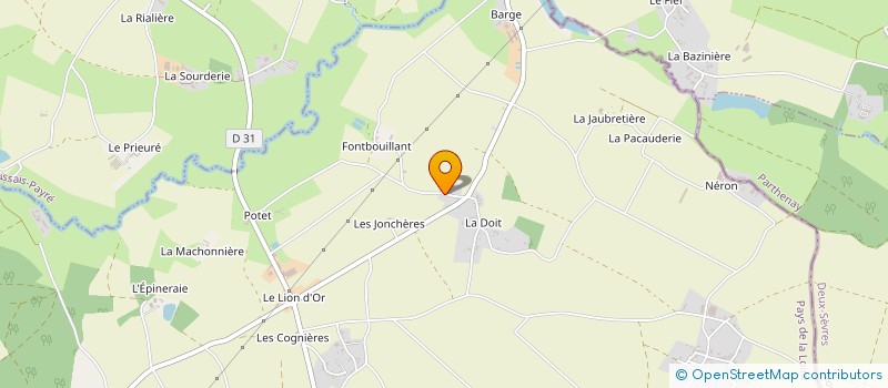 localisation de l'entreprise MONSIEUR GWENAEL MOUNIAU à SAINT-HILAIRE-DES-LOGES