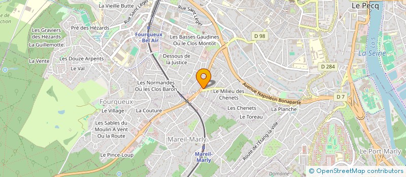 localisation de l'entreprise MONSIEUR GWENAEL NORRANT  SAINT-GERMAIN-EN-LAYE