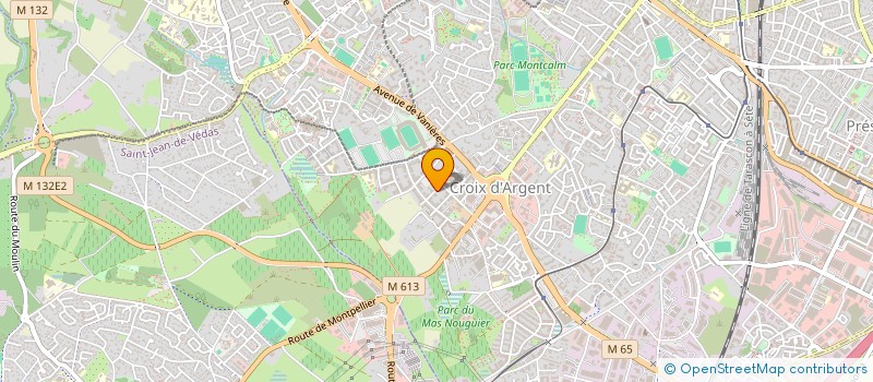 localisation de l'entreprise MONSIEUR GWENAEL ORTHER à MONTPELLIER