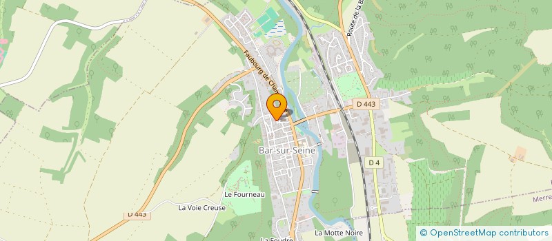 localisation de l'entreprise MONSIEUR GWENAEL PACKO  BAR-SUR-SEINE