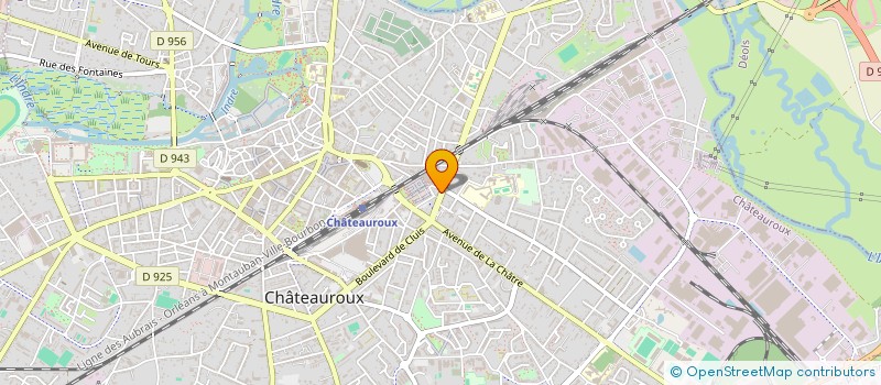 localisation de l'entreprise MONSIEUR GWENAEL PLISSON à CHATEAUROUX
