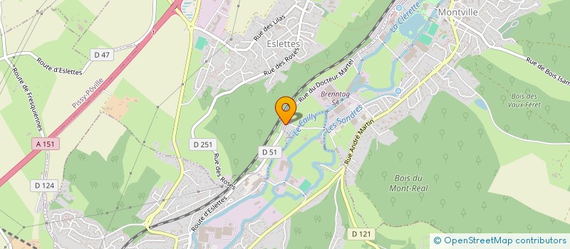 localisation de l'entreprise MONSIEUR GWENAEL POISSON  MONTVILLE