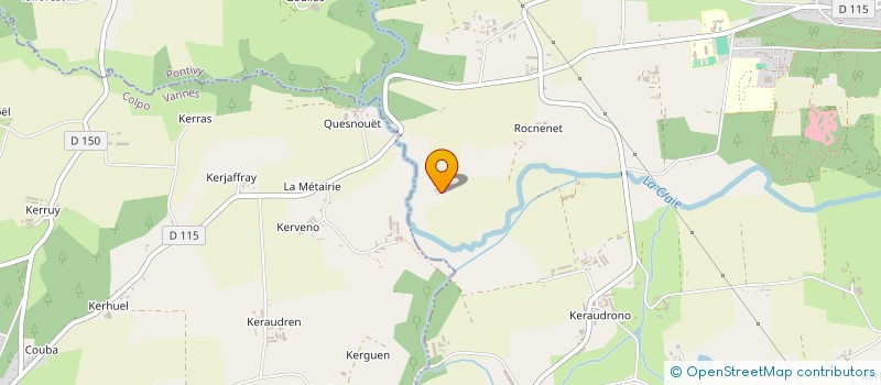 localisation de l'entreprise MONSIEUR GWENAEL ROBIN  SAINT-JEAN-BREVELAY