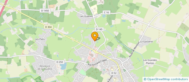 localisation de l'entreprise MONSIEUR GWENAEL ROBISSON  PARIGNE-L'EVEQUE