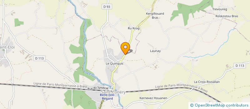 localisation de l'entreprise MONSIEUR GWENAEL SAINT CAST  PEDERNEC