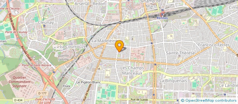 localisation de l'entreprise MONSIEUR GWENAEL SAMSON à RENNES