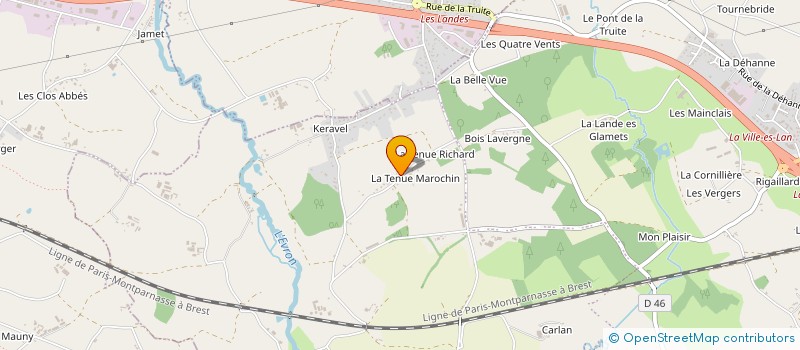 localisation de l'entreprise MONSIEUR GWENAEL SEVER  LAMBALLE-ARMOR