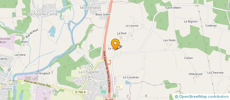 localisation de l'entreprise MONSIEUR GWENAEL TEXIER  VAL D'OUST