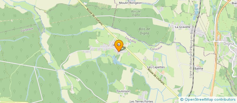 localisation de l'entreprise MONSIEUR GWENAEL VINCENT  CUISEAUX