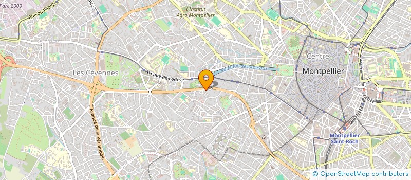 localisation de l'entreprise MONSIEUR GWENAEL WALET à MONTPELLIER