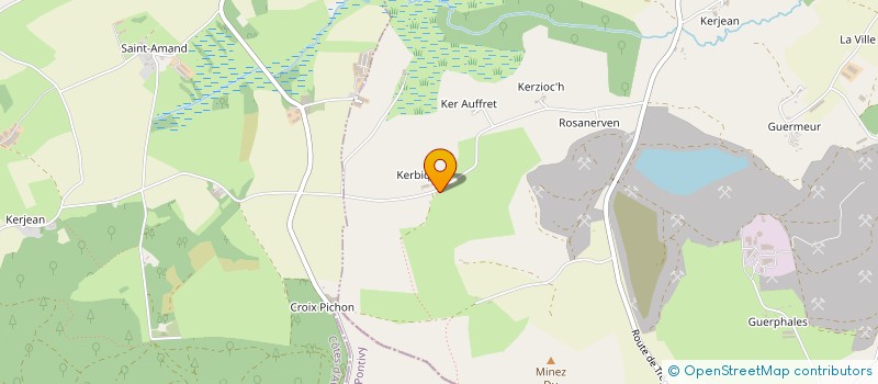 localisation de l'entreprise MONSIEUR GWENAL ROUSVOAL à KERGRIST-MOELOU