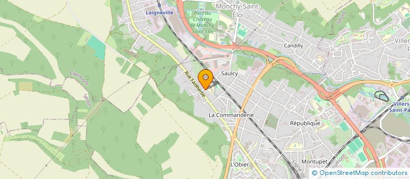 localisation de l'entreprise MONSIEUR GWENDAEL AKOUN  NOGENT SUR OISE