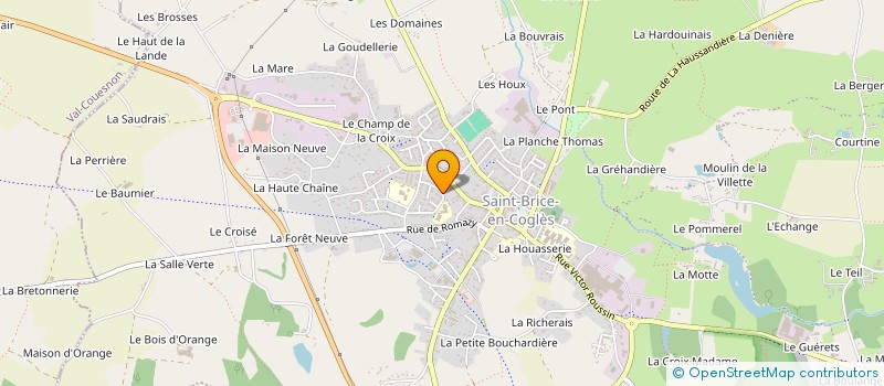 localisation de l'entreprise MONSIEUR GWENDAL BOULE  MAEN ROCH