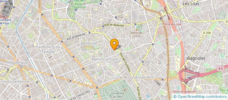 localisation de l'entreprise MONSIEUR GWENDAL CALIEZ  PARIS