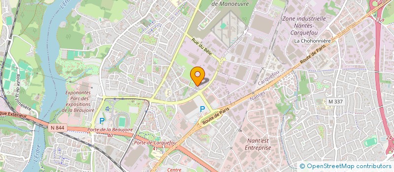 localisation de l'entreprise MONSIEUR GWENDAL DUFOUR à NANTES