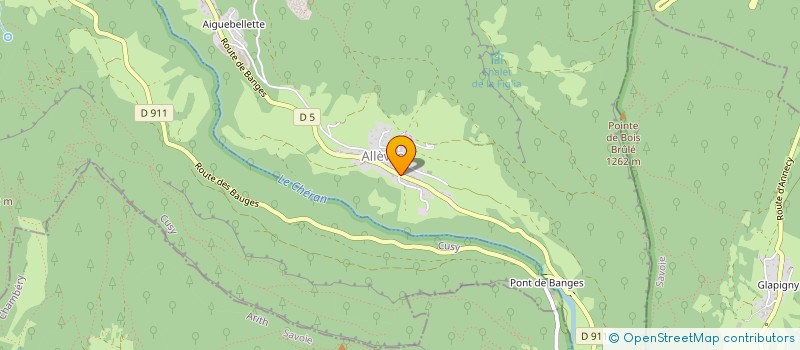 localisation de l'entreprise MONSIEUR GWENDAL DUOT  ALLEVES