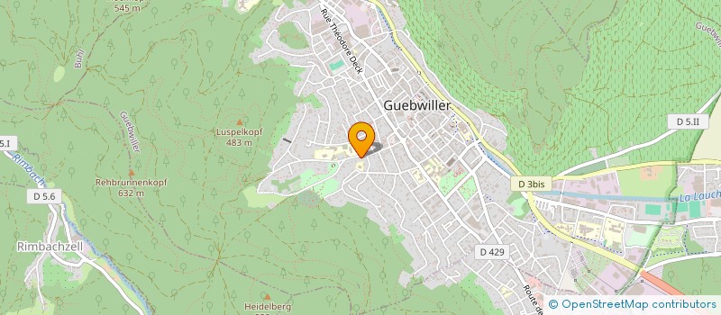 localisation de l'entreprise MONSIEUR GWENDAL HAESSY  HARTMANNSWILLER