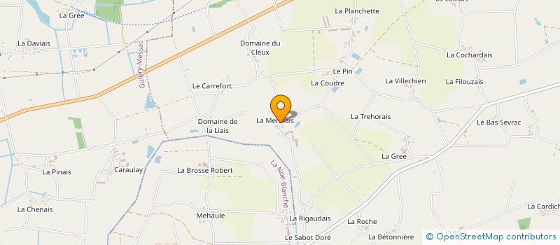 localisation de l'entreprise MONSIEUR GWENDAL HERVAGAULT  PLECHATEL