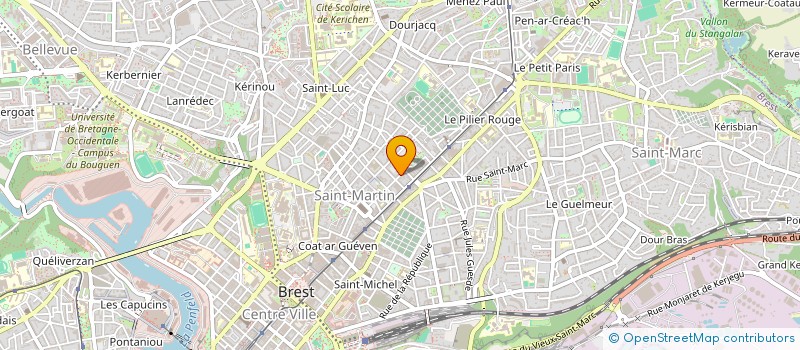 localisation de l'entreprise MONSIEUR GWENDAL JAMAIN MALARIA à BREST