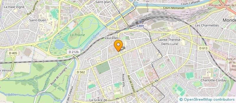 localisation de l'entreprise MONSIEUR GWENDAL LE NAOUR à CAEN
