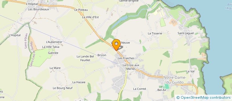 localisation de l'entreprise MONSIEUR GWENDAL LE PENNEC  SAINT-CAST-LE-GUILDO