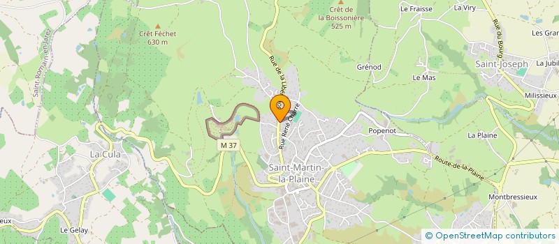 localisation de l'entreprise MONSIEUR GWENDAL LOURD  TASSIN-LA-DEMI-LUNE