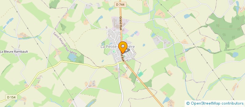 localisation de l'entreprise MONSIEUR GWENDAL MAINS  LA PETITE-BOISSIERE