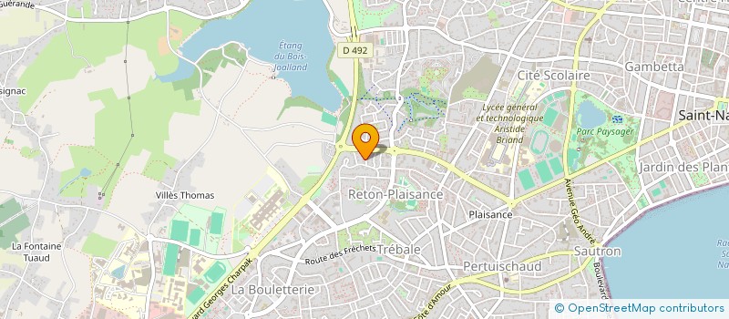 localisation de l'entreprise MONSIEUR GWENDAL MORICE  SAINT-NAZAIRE