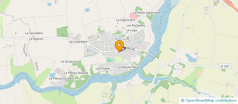 localisation de l'entreprise MONSIEUR GWENDAL PINAULT à MACHE