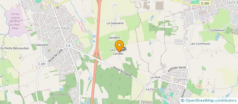 localisation de l'entreprise MONSIEUR GWENDAL TIPPU  PONT-PEAN