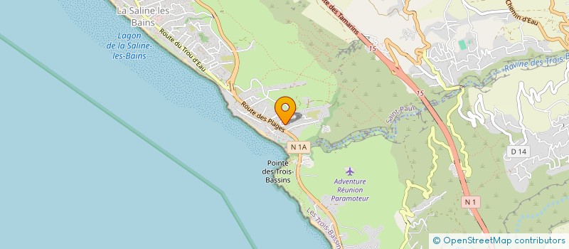 localisation de l'entreprise MONSIEUR GWENDOLINE COLSON  SAINT-PAUL