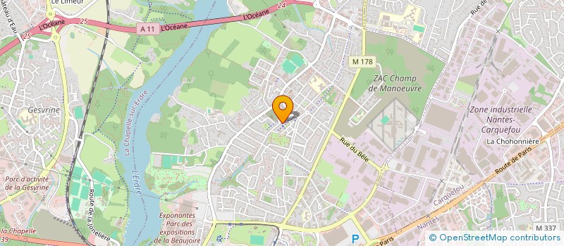 localisation de l'entreprise MONSIEUR GWENEGAN LE VOT à NANTES