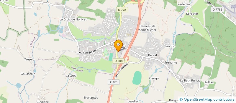 localisation de l'entreprise MONSIEUR GWENEGAN VETU  RENNES